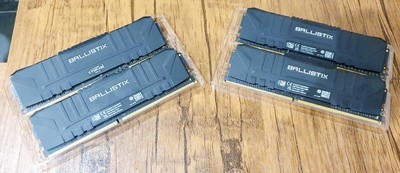Crucial BallistiX 32GB (4 x 8GB) DDR4-3600 w/ XMP Memory (BL8G36C16U4B ...