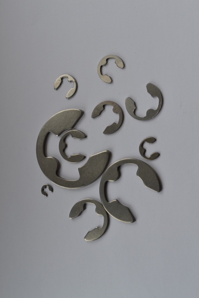 12MM Clip Clips Externe ,C,E Circlip DIN6799 Paquet De 10 - Foto 12