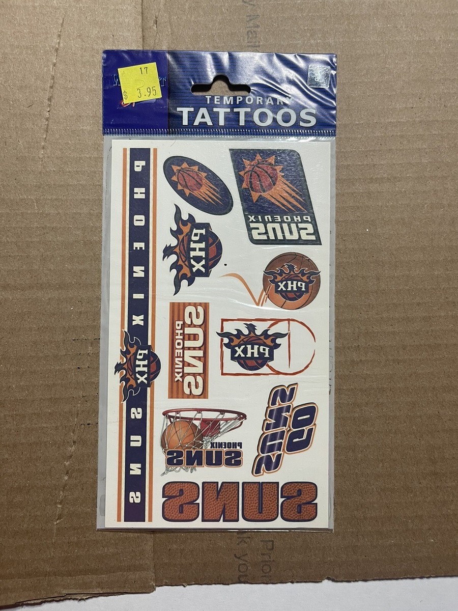 Los Angeles Lakers Vibrant Temporary Tattoos 10 Pieces/Sheet WinCraft NBA NEW