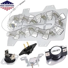 Dryer Heating Element for Maytag MDE6700AYW MDG9700AWW MDG6700AWM with Fuses
