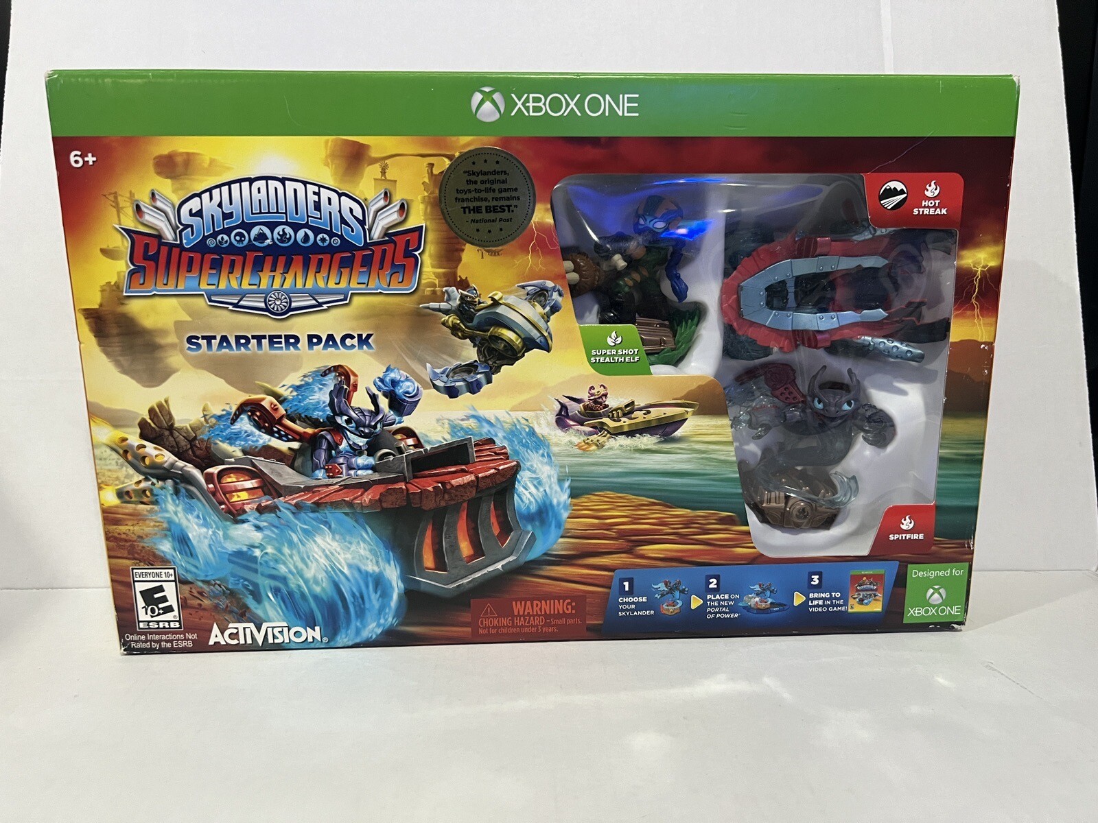 Skylanders SuperChargers Starter Pack Xbox One 2015 W/6 Extra Figures eBay