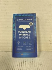 SILKDERMIS Forehead Wrinkle Patches 12 Count - Aloe, Collagen, Vitamin E, Repair