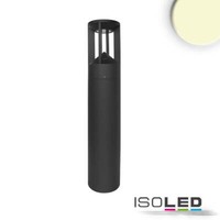 Isoled Led Wegeleuchte Poller-4, 60Cm, 9W, Sandschwarz, Warmweiß