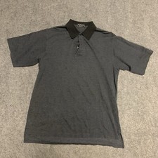 Vtg Burberrys Polo Shirt Mens Size Large Sz L S/S Logo Golf Fit