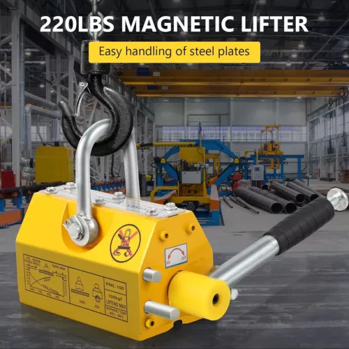 Permanentmagnetfutter Magnet Hebeplatte 100kg Schwerlast Hebemagnet USA - Bild 8 von 24