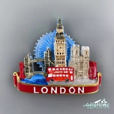 Landmarks of London UK Tourist Souvenir 3D Re...
