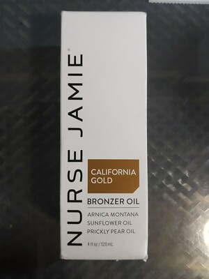 NURSE JAMIE California Gold Bronzer Oil 4oz New Sealed #L24