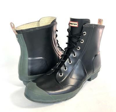 hunter tie up rain boots