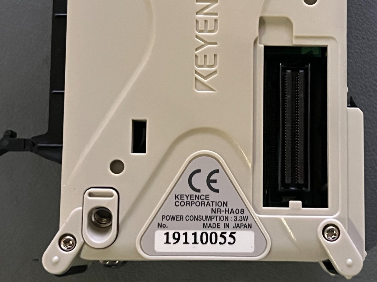 Keyence NR-600 NA-HA08 NR-U60 Data logger Fast Shipping | eBay