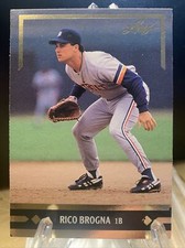 1991 Leaf Gold Rookies #BC11 Rico Brogna Detroit Tigers