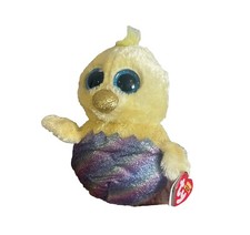 TY Silk Beanie Boo Baby Megg 9" Easter Plush Stuffed Toy 2018 With Tags