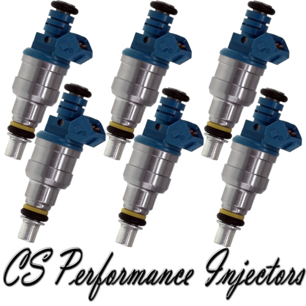2% Flow Match w/ Doc Bosch Fuel Injectors(6) For 91 Chrysler TC Maserati 3.0L V6