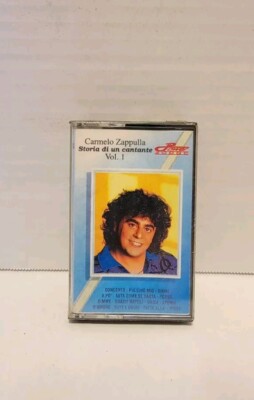 Cassette Tape - Carmelo Zappulla Storia di un cantante Vol 1. Italy Sealed Rare 