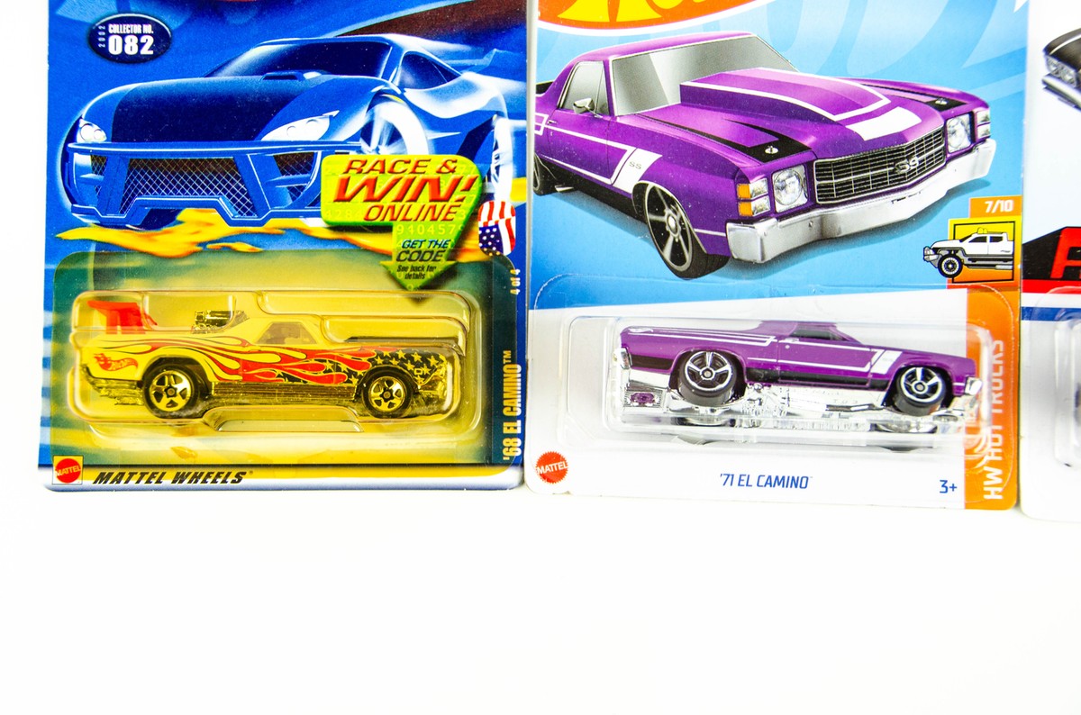 Hot Wheels Chevy El Camino Lot of 5 83 Toon'd 83 Chevy