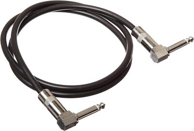 PROCO STAGEMASTER SEGLL-3 3ft Shielded Patch Cable 1/4''Right Angle to 1/4''Right
