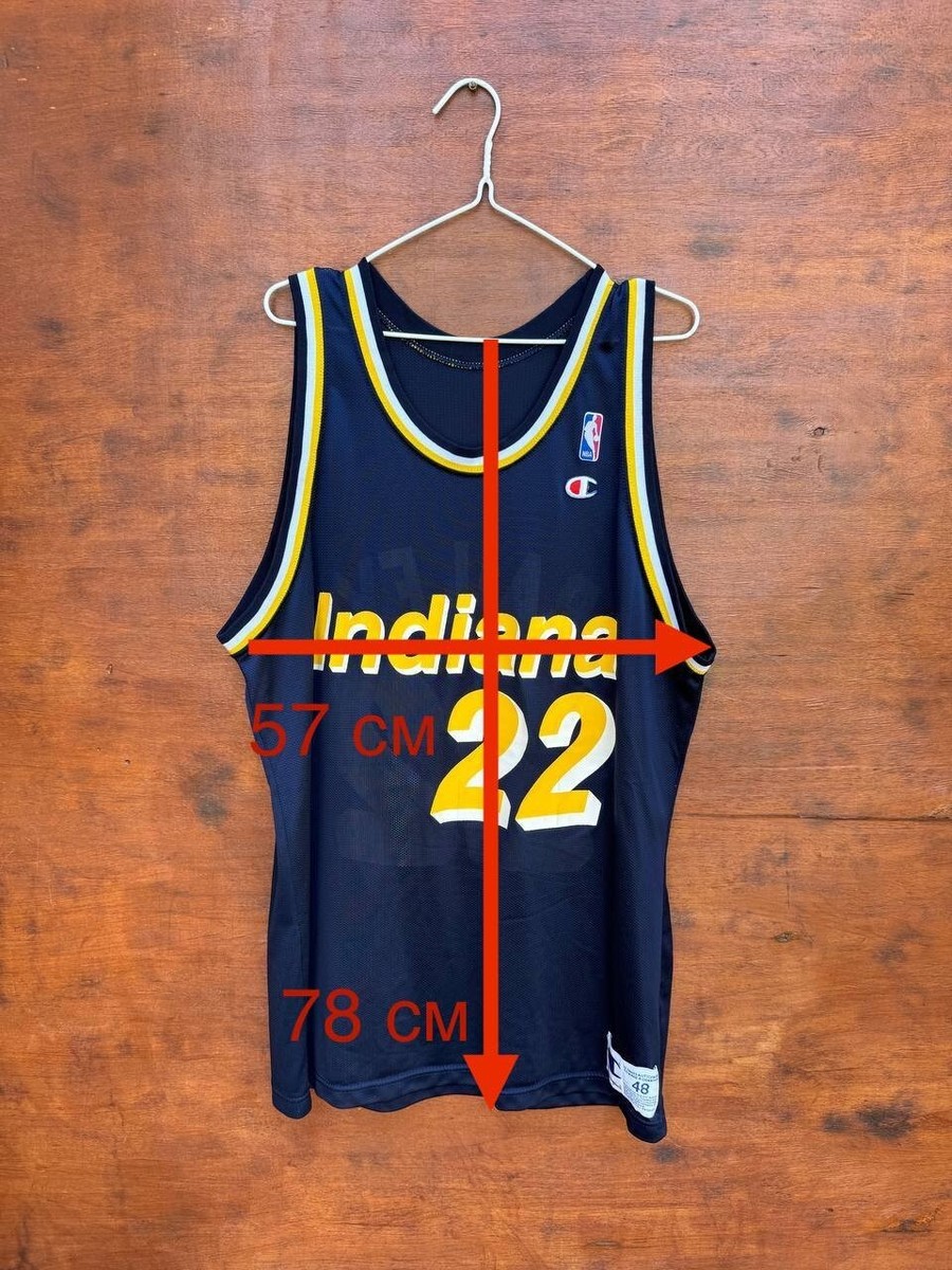 NBA INDIANA PACERS 1990'S BASKETBALL SHIRT CHAMPION SIZE L ADULT