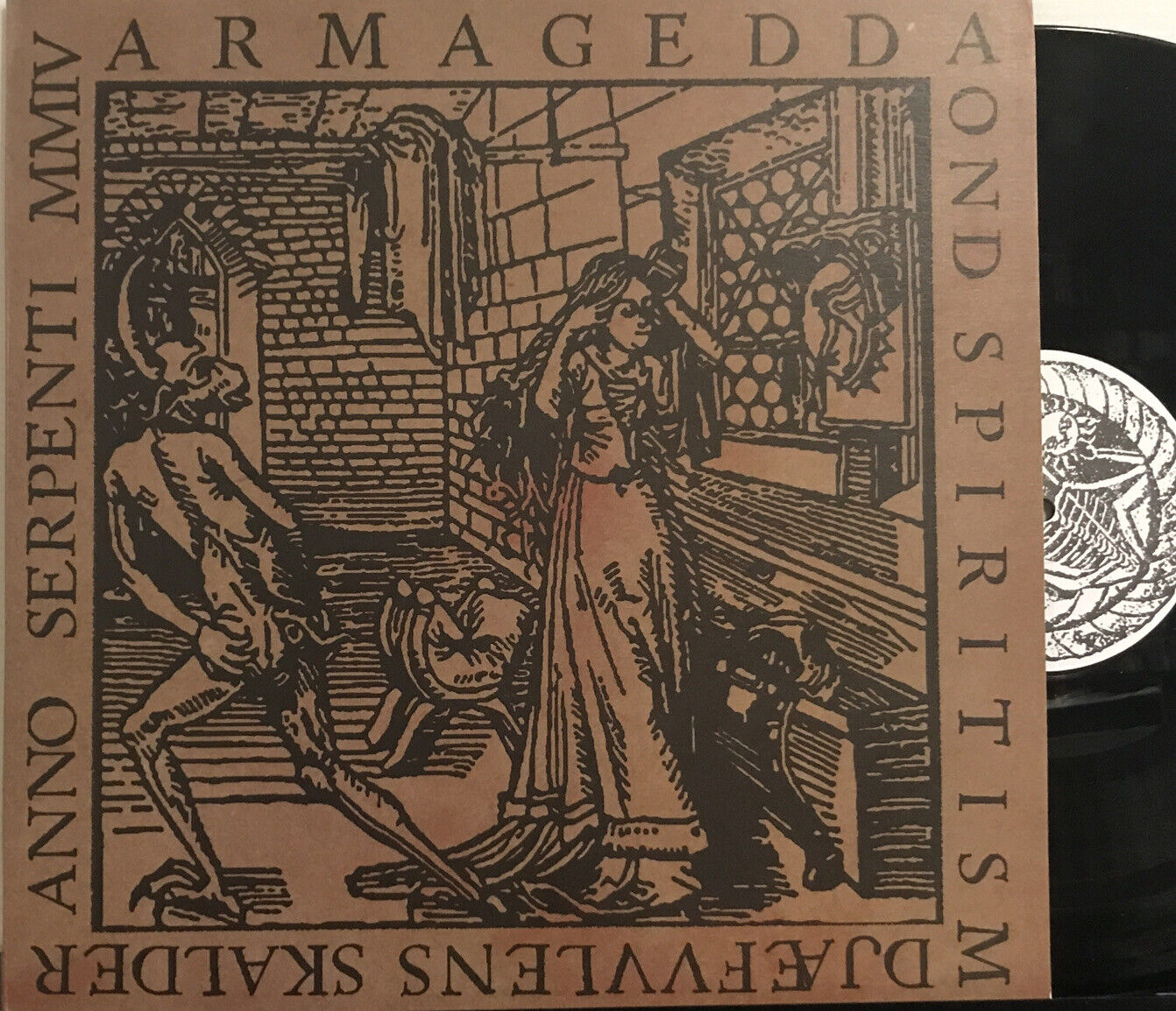 Armagedda – Ond Spiritism Djæfvvlens LP 2004 Agonia - ARlp010 VG+/EX [Poland]
