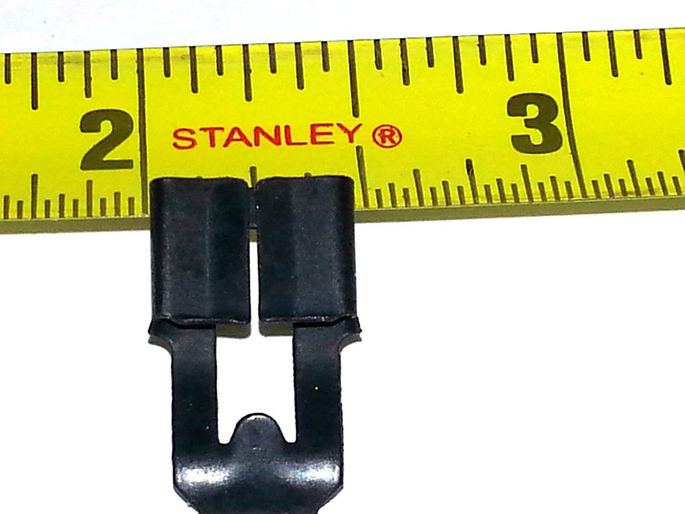 64-90 GM NOS Chevy дверной замок ободок замок капот защелка стержень фиксаторы зажимы GI - Изображение 3 из 4