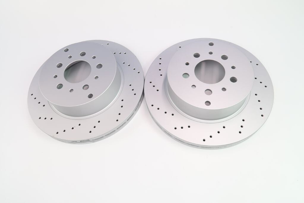 Maserati 3200 4200 Gransport rear brake rotors TopEuro 1133