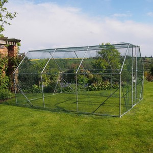 Details About Chicken Run 4m X 3m Walk In Pet Cage Coop For Dog Rabbit Hen Cage Pen Metal Door