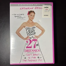 27 Dresses (DVD, Widescreen) Katherine Heigl Movie - Buy 2 Get 1 Free - New!