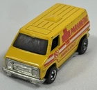 Vintage 1974 Hot Wheels Super Van Paramedic Ambulance Yellow