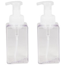 2 Pack Foaming Soap Dispenser 15Oz Refillable Foam Liquid Hand Soap Empty3692