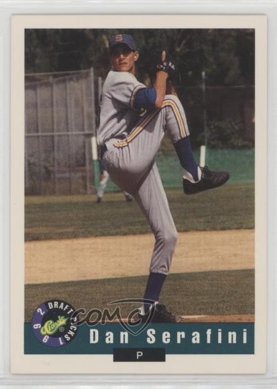 1992 Classic Draft Picks Dan Serafini #20 0u7p