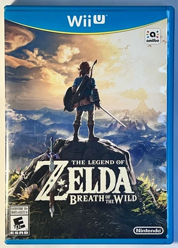 THE LEGEND OF ZELDA BREATH OF THE WILD for Nintendo Wii U (2017) Complete TESTED