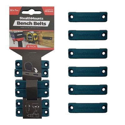 Universal Werkzeughalter 6er Pack - ABS Kunststoff Holster Set für Organisationswerkzeuge