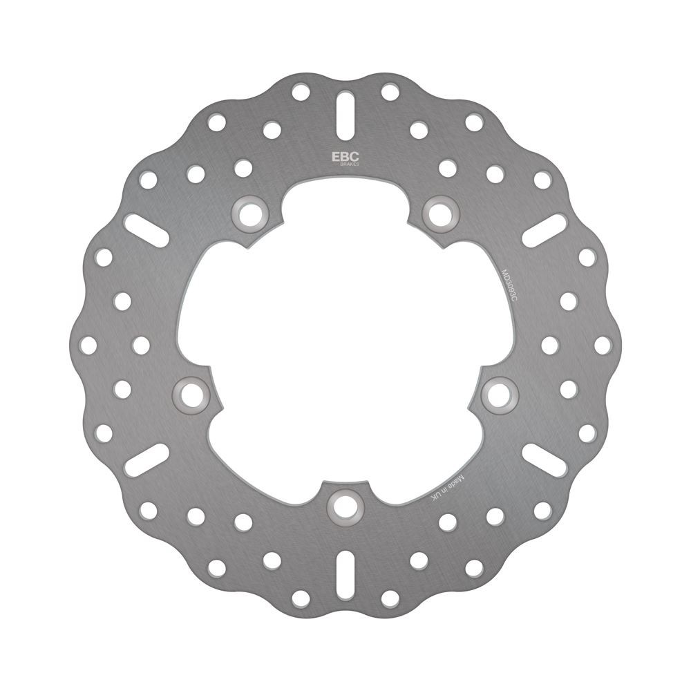 EBC Solid Cont Rear Brake Disc RLHS for Suzuki GSF 650 Faired Bandit ABS 2007-15