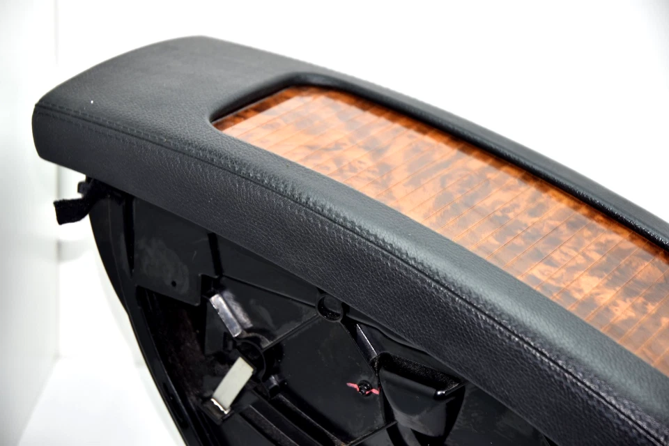 💎 Conjunto de almacenamiento reposabrazos consola negra Mercedes W211 E350 E55 2005-2009 OEM Foto 2 de 4