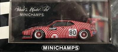 MINICHAMPS 1/43 430802580 BASF BMW M1 #80 Procar Séries 1980 H.G Burger - Photo 1/4