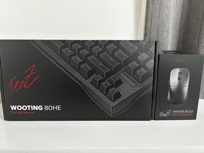 Wooting 80HE Tenz+ Pulsar Tenz Signature Keyboard Mouse Set
