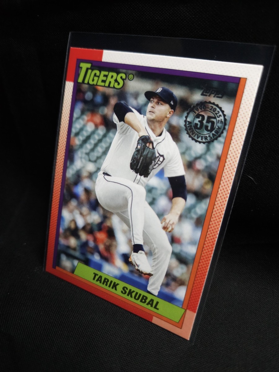 2025 Topps Series 2 Tarik Skubal 1990 35th Anniversary #90B2-39