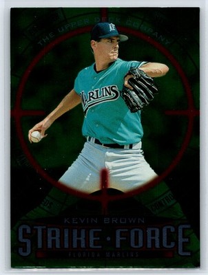 1997 Upper Deck Kevin Brown Strike Force Florida Marlins #71