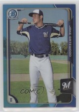 2015 Bowman Draft Chrome Blue Refractor 134/150 Jacob Gatewood Jake #104 5o5