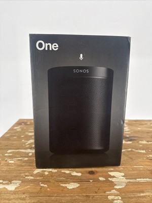 Sonos One Gen 2 Black Apple AirPlay or Android