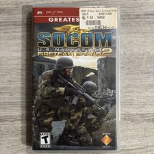 SOCOM: U.S. Navy SEALs - Fireteam Bravo 2 (Sony PSP, 2006) Complete Tested