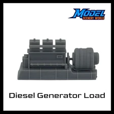 Diesel Generator Load - N Scale - Gray