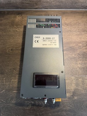 2000W Schaltnetzteil 27V 74A DC Power Supply AC 220V