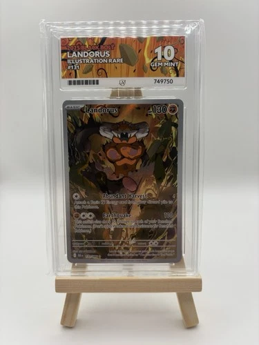 Pokémon TCG Black Bolt Landorus Illustration Rare Card 131/086 ACE 10