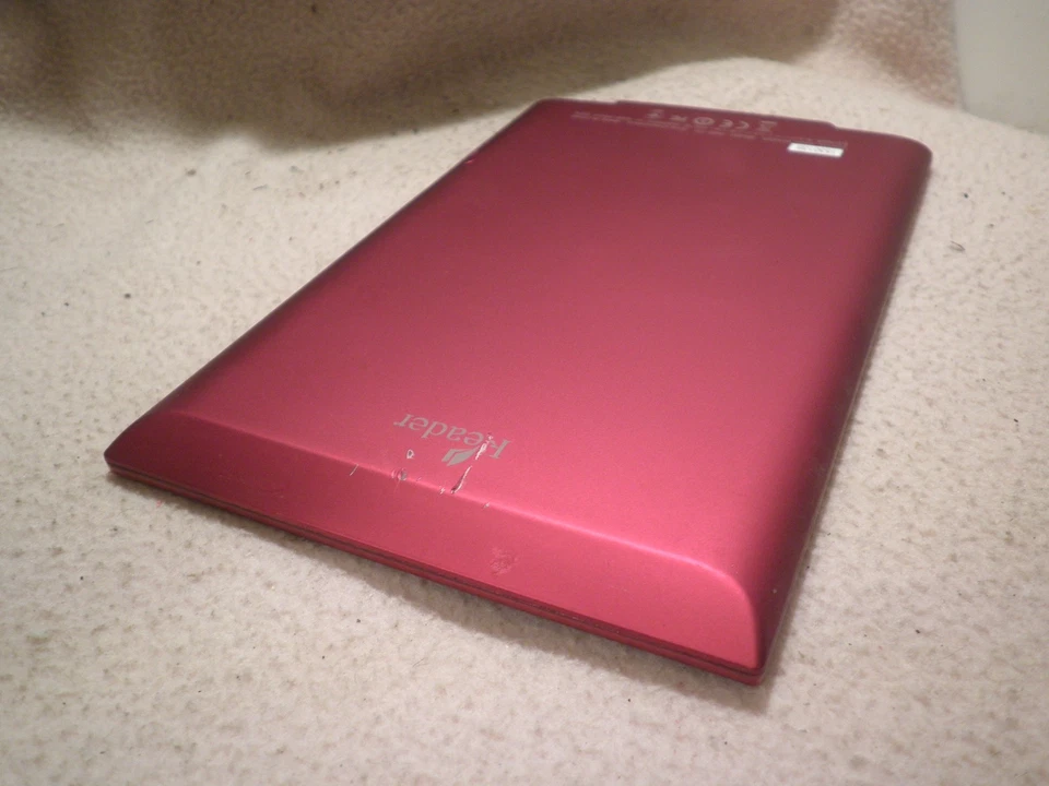 SONY EBOOK PRS-T2 TOUCH ROSSO OTTIME CONDIZIONI PERFETTO - Immagine 4 di 4