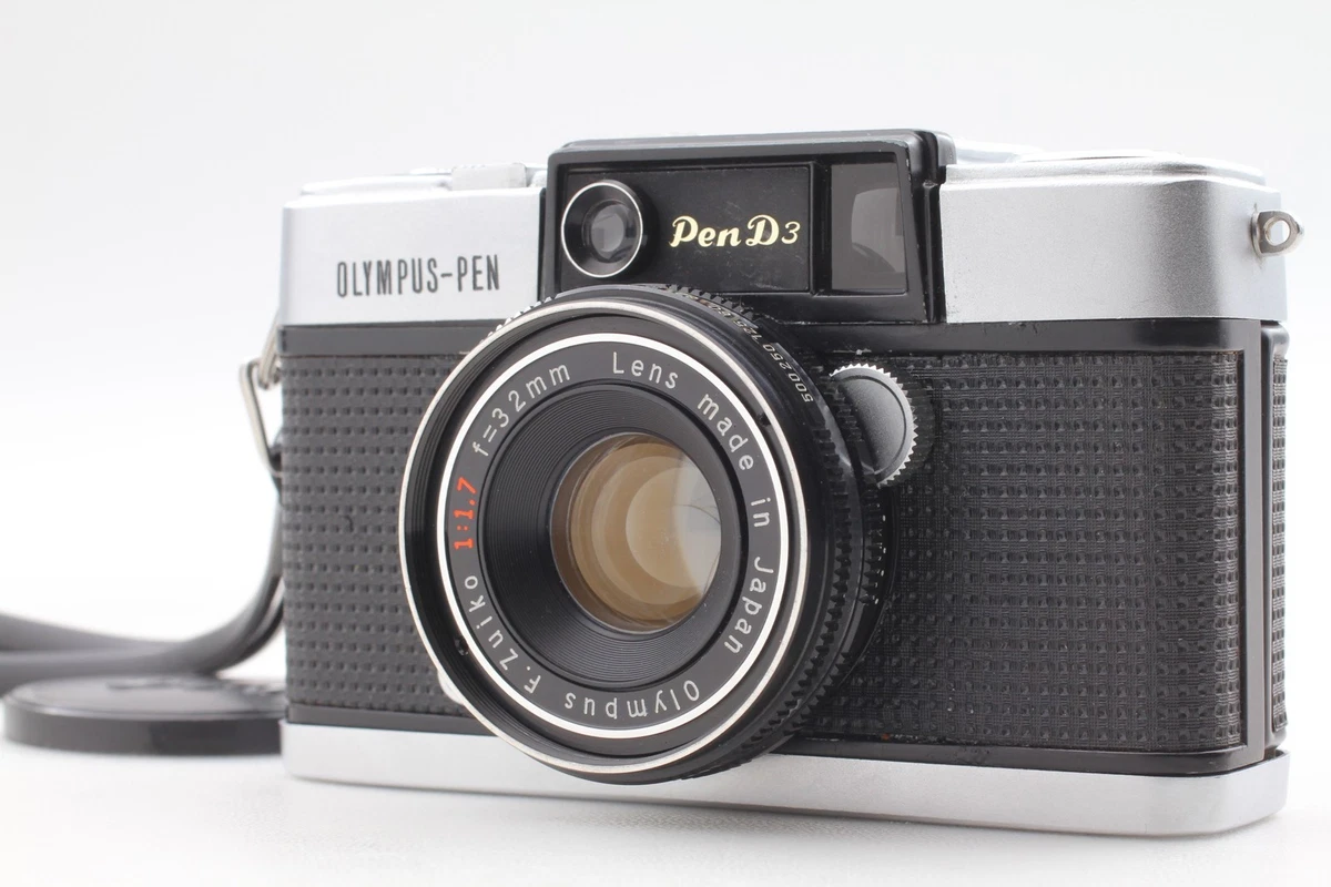 Ensemble Appareil Photo Olympus Pen FT 35mm + Objectif 38mm F/1.8 - Argentique - Japon