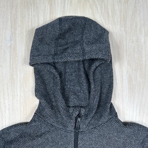 Felpa con cappuccio Smartwool Heritage grigio antracite trail full zip giacca piccola - Foto 7 di 16