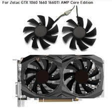 Pair Fans Cooler Fan For Zotac GTX 1060 1660 GTX1060 1660 TI GA91S2H 85mm 4Pin