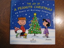 The Joy of A Peanuts Christmas by Charles M Schulz Vintage Hardcover Book Snoopy
