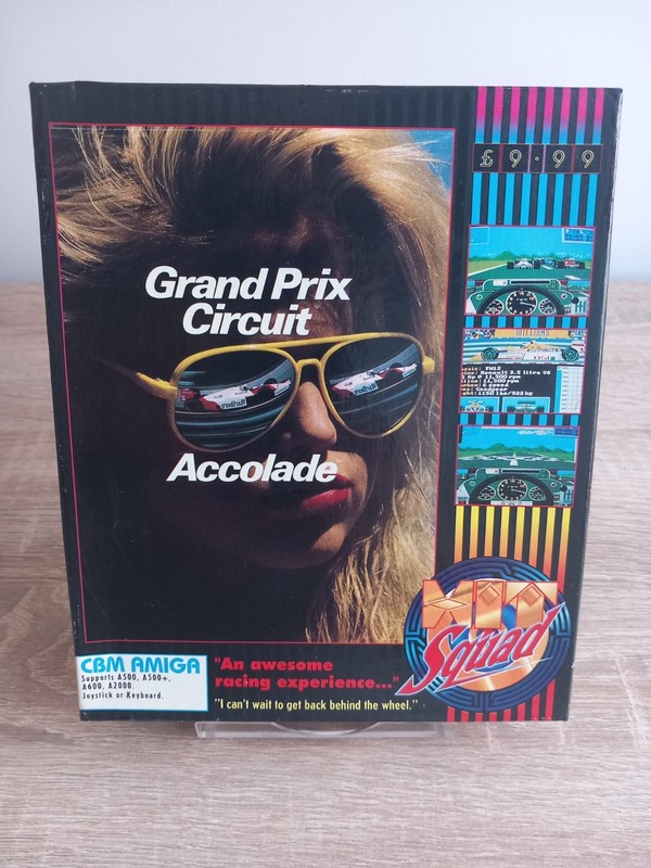 Commodore Amiga Hit Squad Game – Grand Prix Circuit