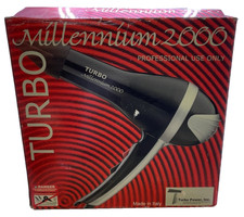 Turbo Power Inc Millennium 2000 Turbo Hair Dryer, Model 315, Made in Italy
