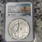 2022 American Silver Eagle-New Jersey NGC MS70 US State Series Label